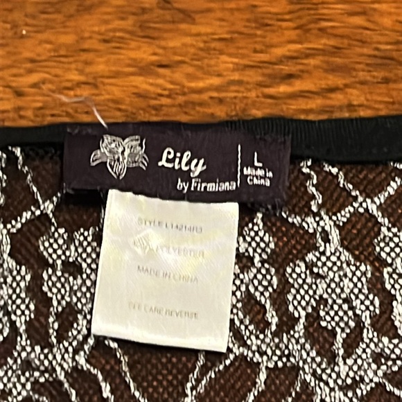 Lily by Firmiana Whimsigoth Sheer Tunic Top Size Large - Picture 5 of 9